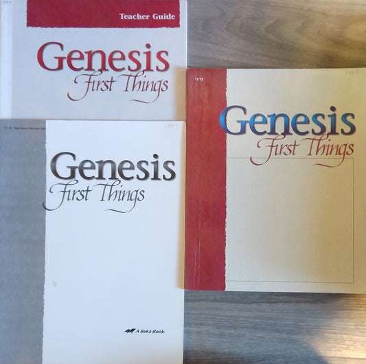 Genesis: First Things Bundle
