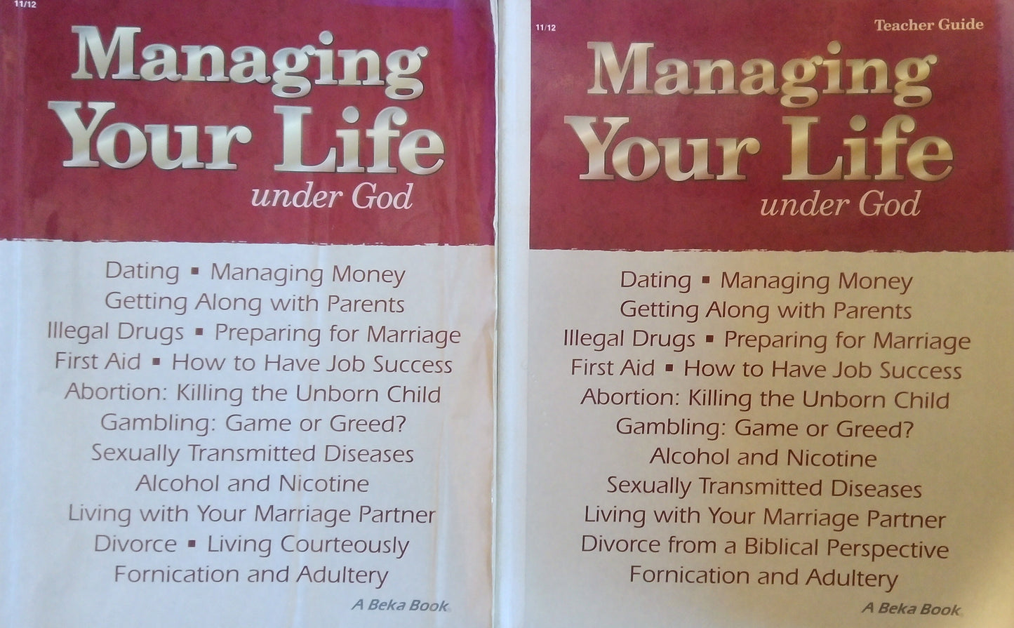 Managing Your Life Under God Bundle
