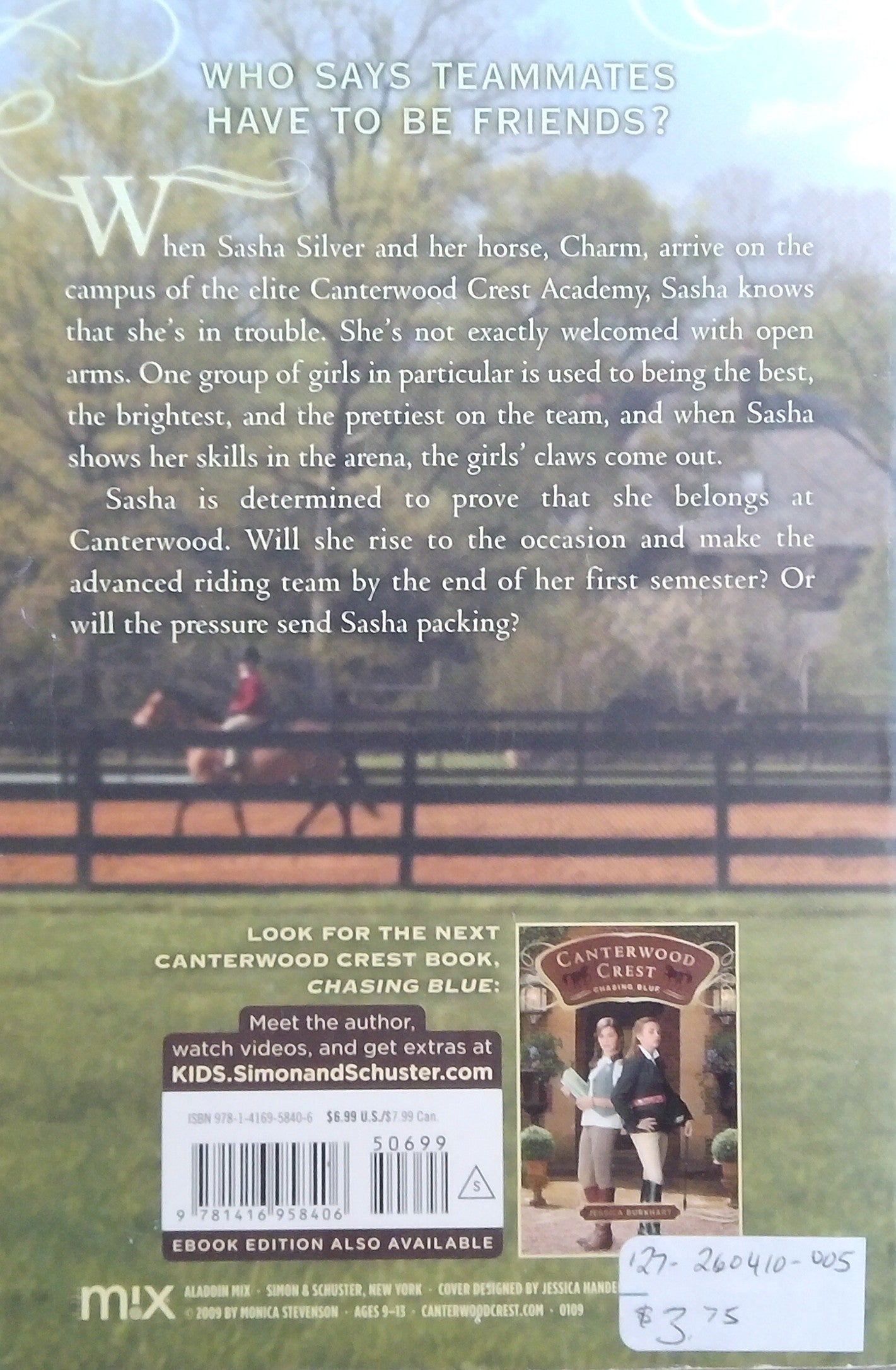 Canterwood Crest #1: Take The Reins