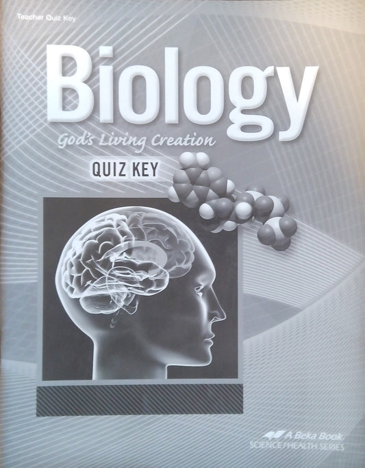Biology: Quiz Key