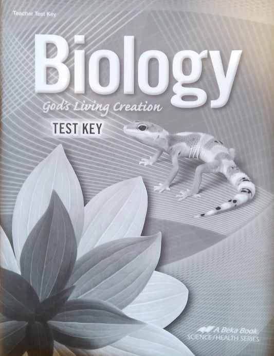Biology: Test Key