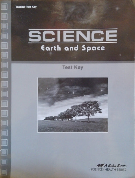 Science - Earth & Space: Test Key