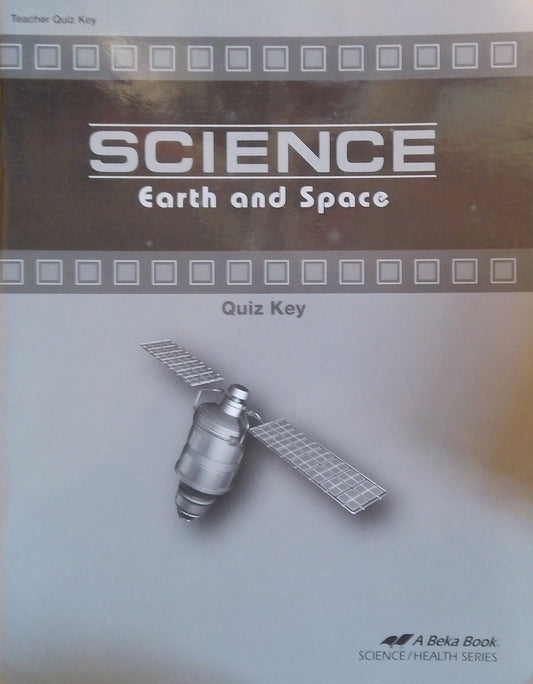 Science - Earth & Space: Quiz Key