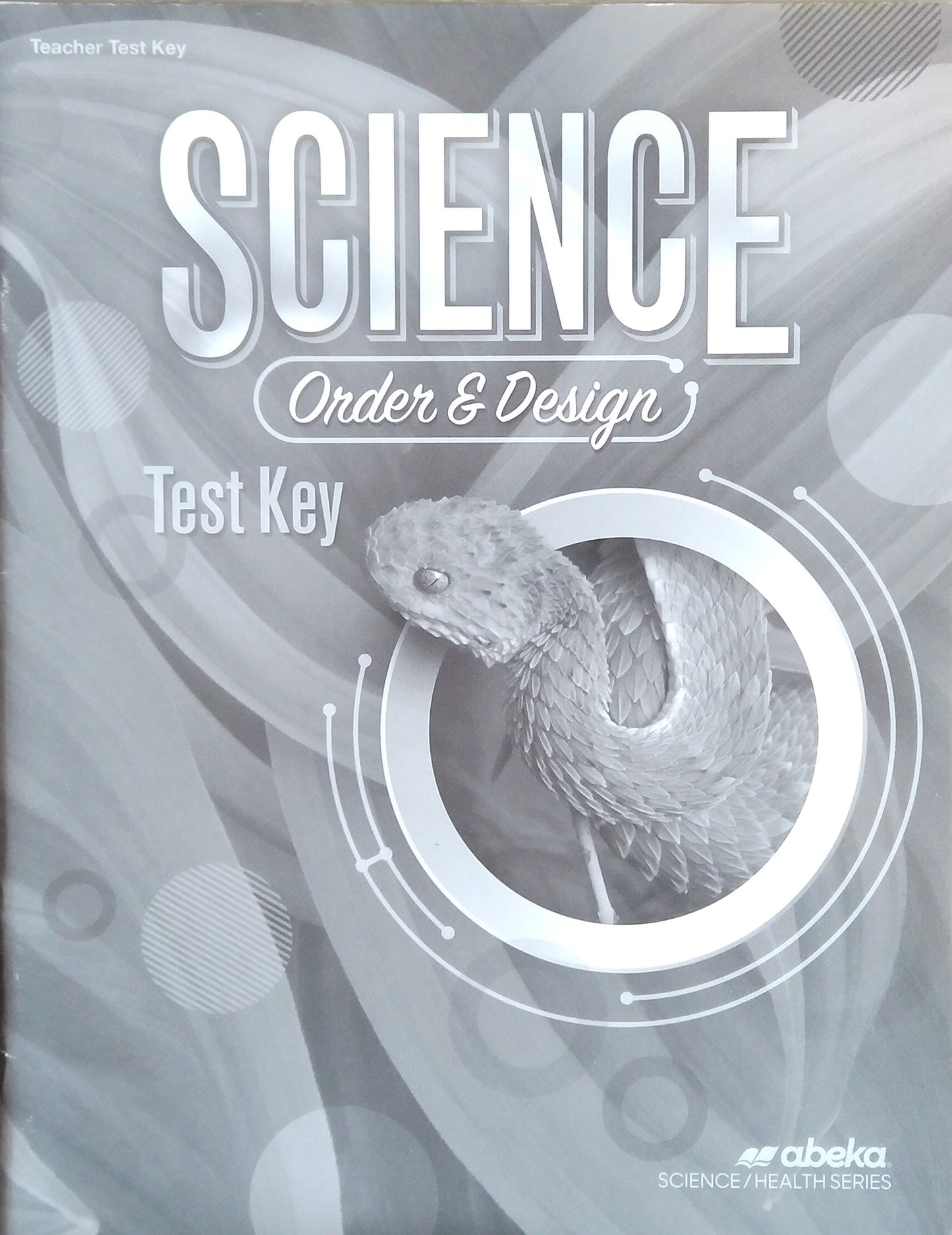 Science - Order & Design: Test Key