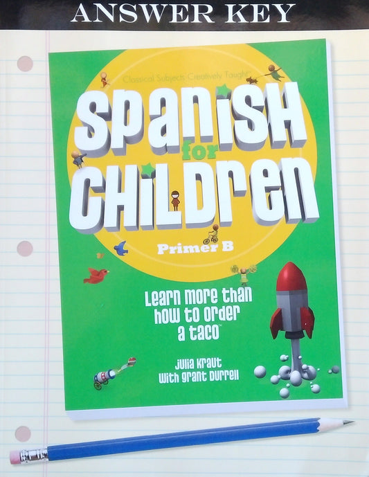 Spanish For Children Answer Key