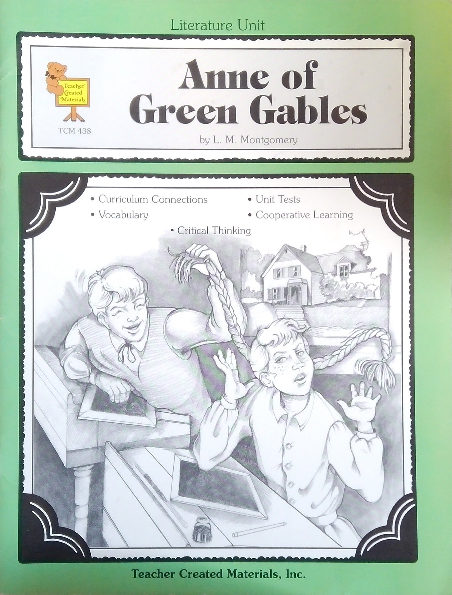 Anne Of Green Gables: Literature Unit
