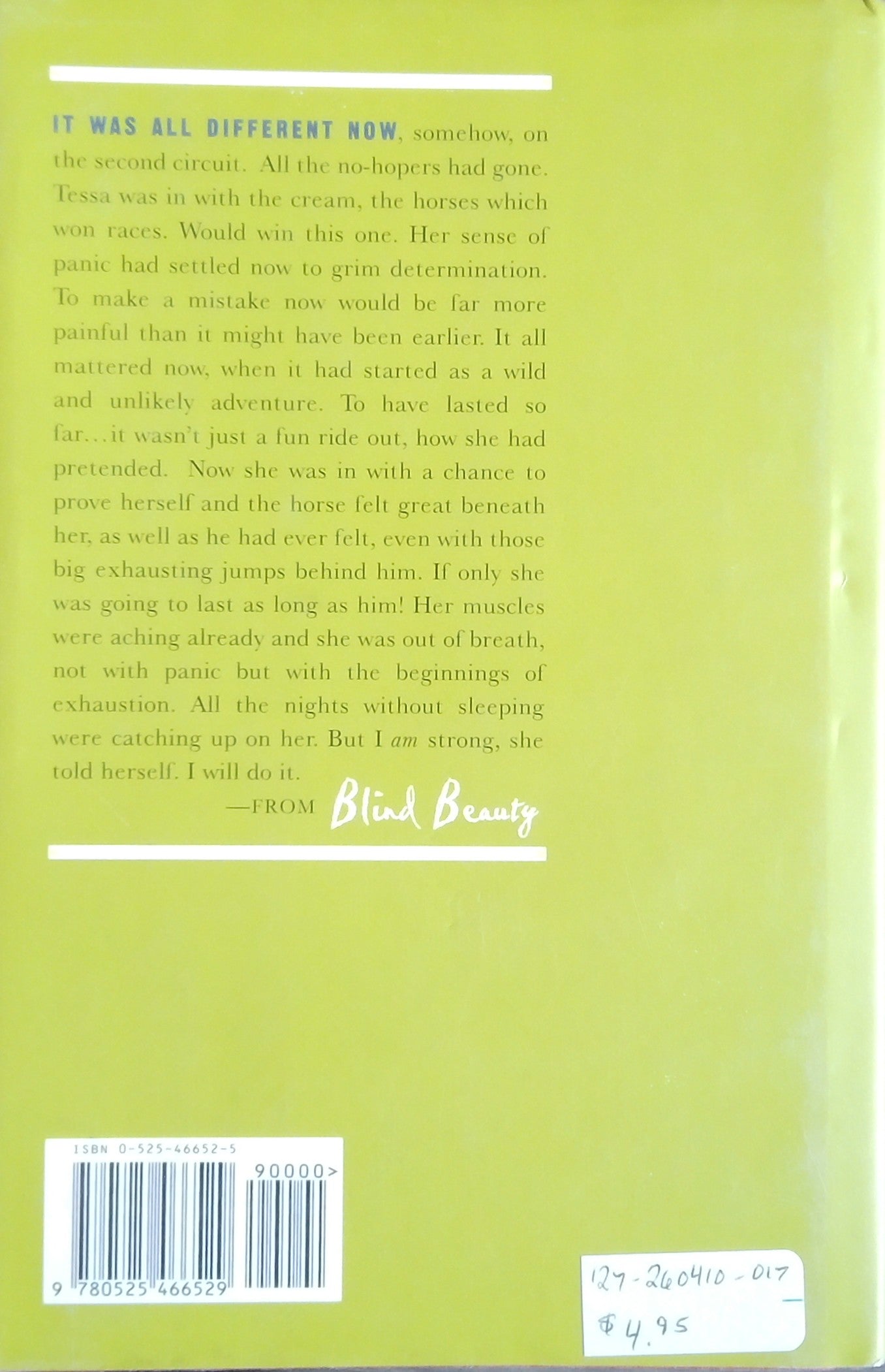Blind Beauty