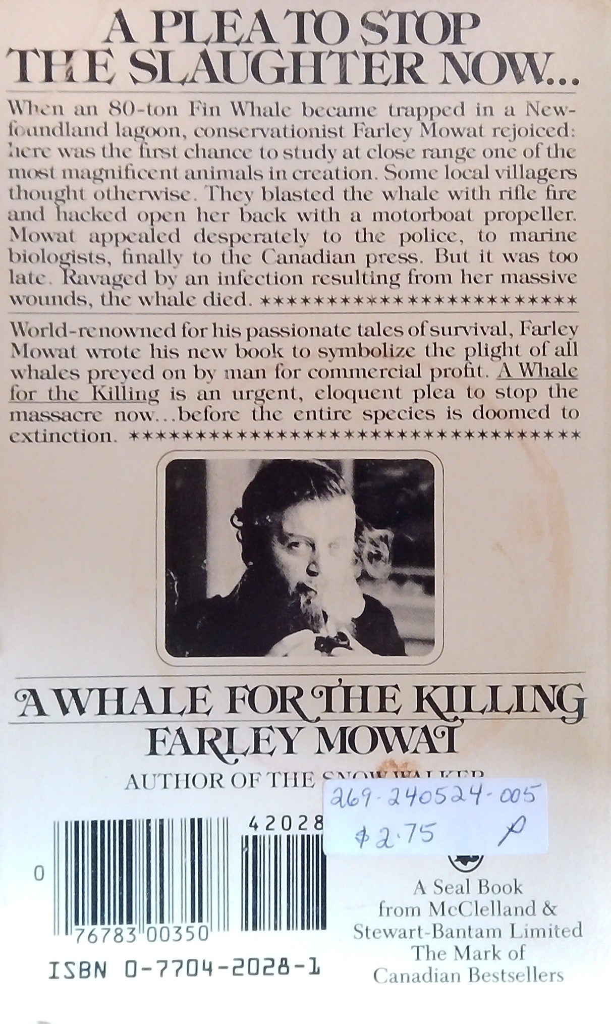A Whale For The Killing