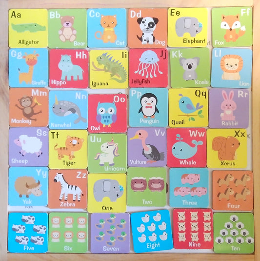 Wooden Letters Puzzle