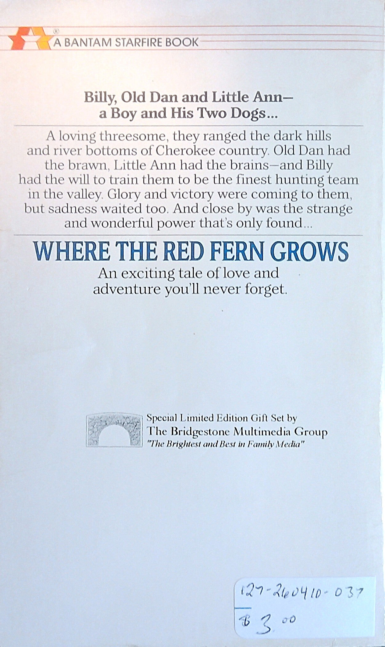 Where The Red Fern Grows