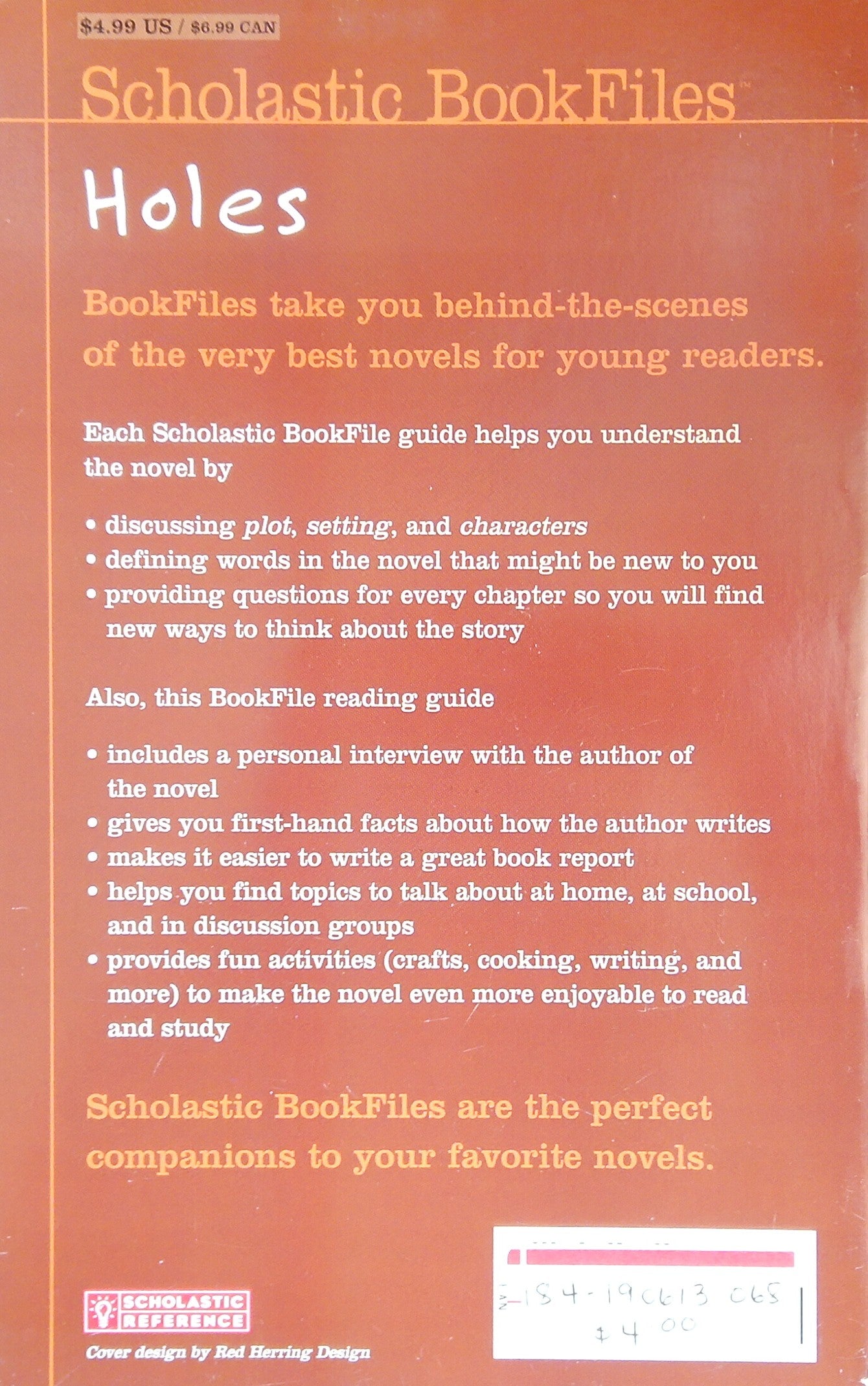 A Reading Guide To Holes