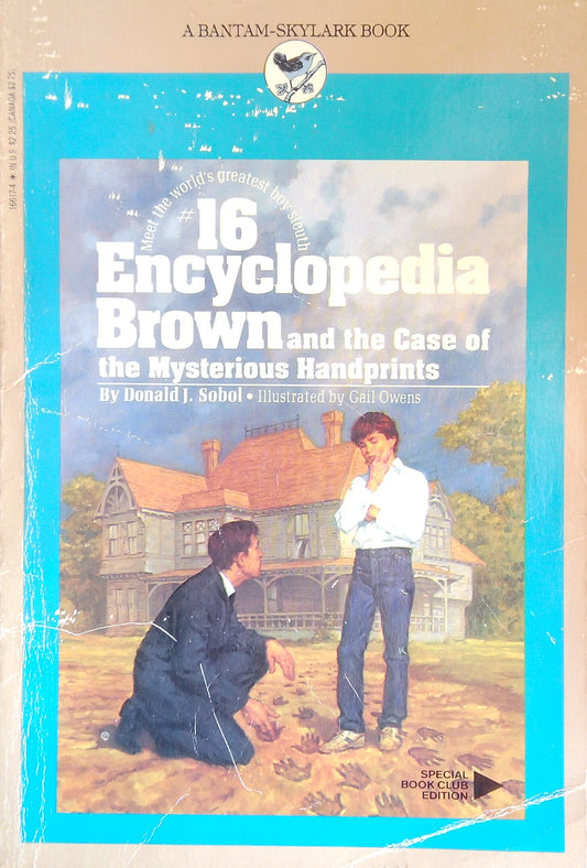 Encyclopedia Brown And The Case Of The Mysterious Handprints