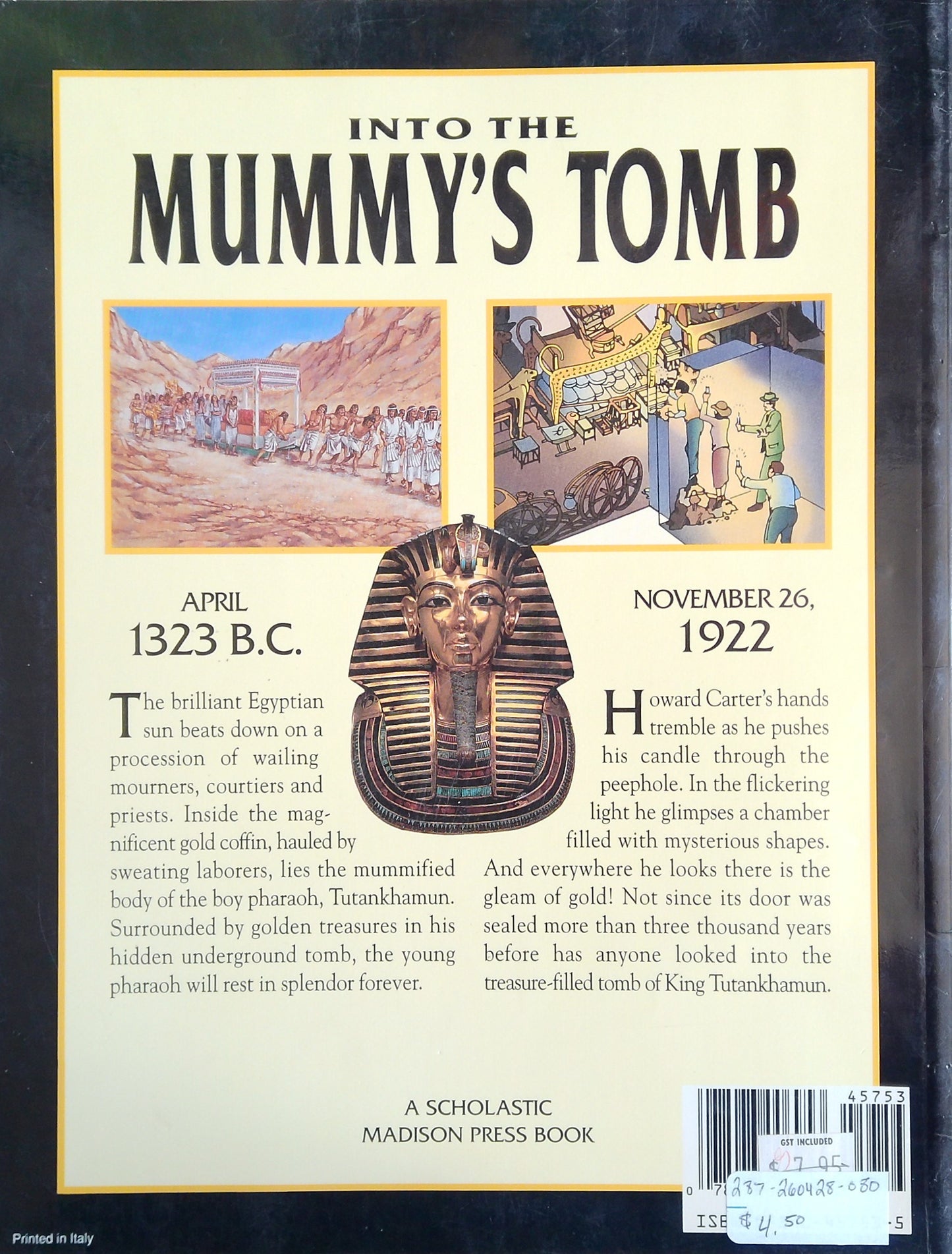 Into The Mummy's Tomb