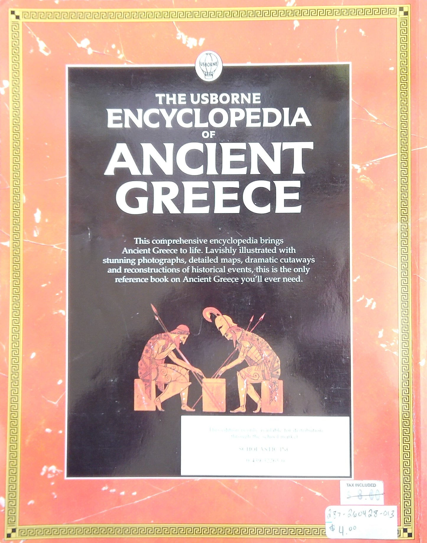 The Usborne Encyclopedia Of Ancient Greece