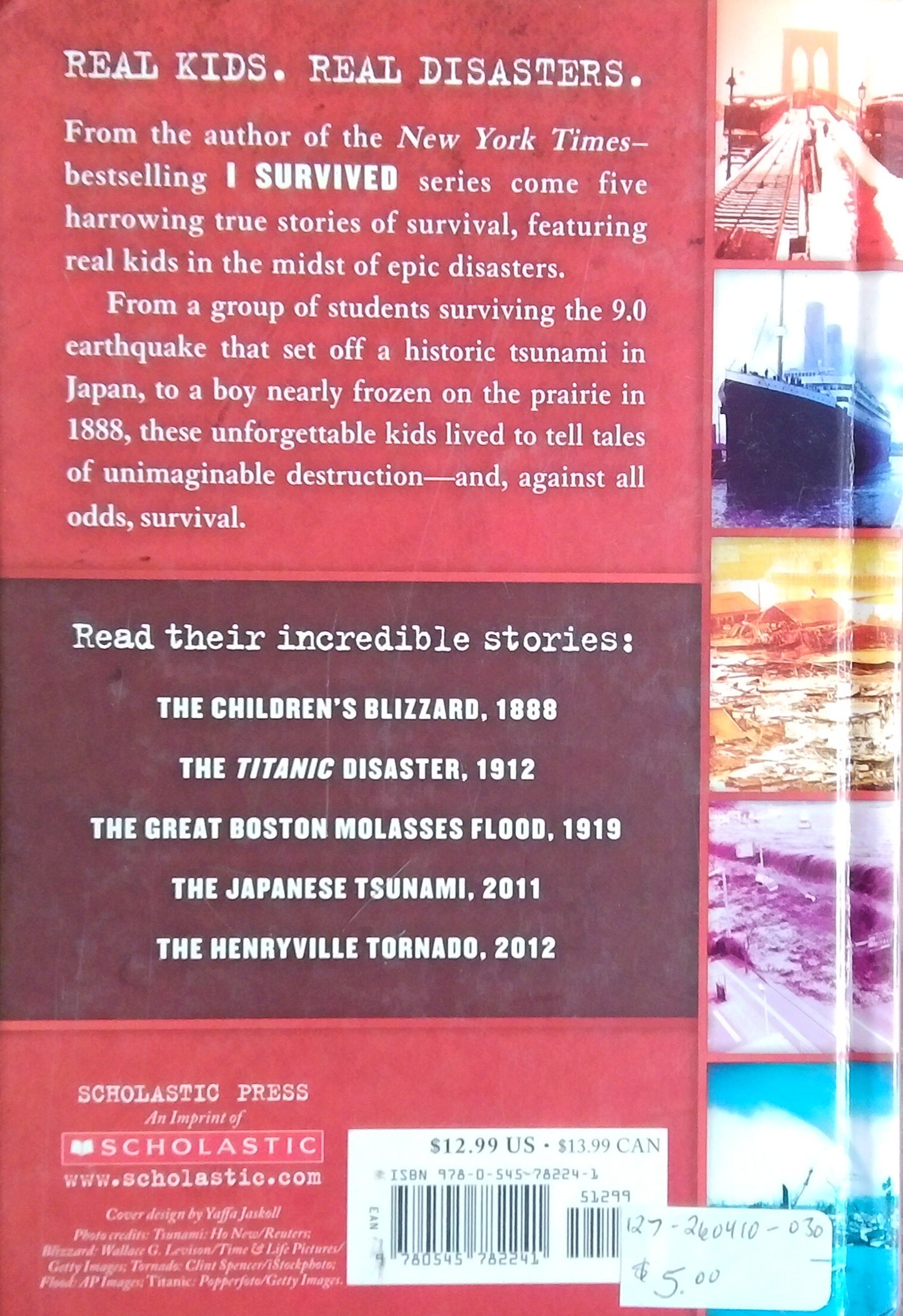 I Survived: Five Epic Disasters