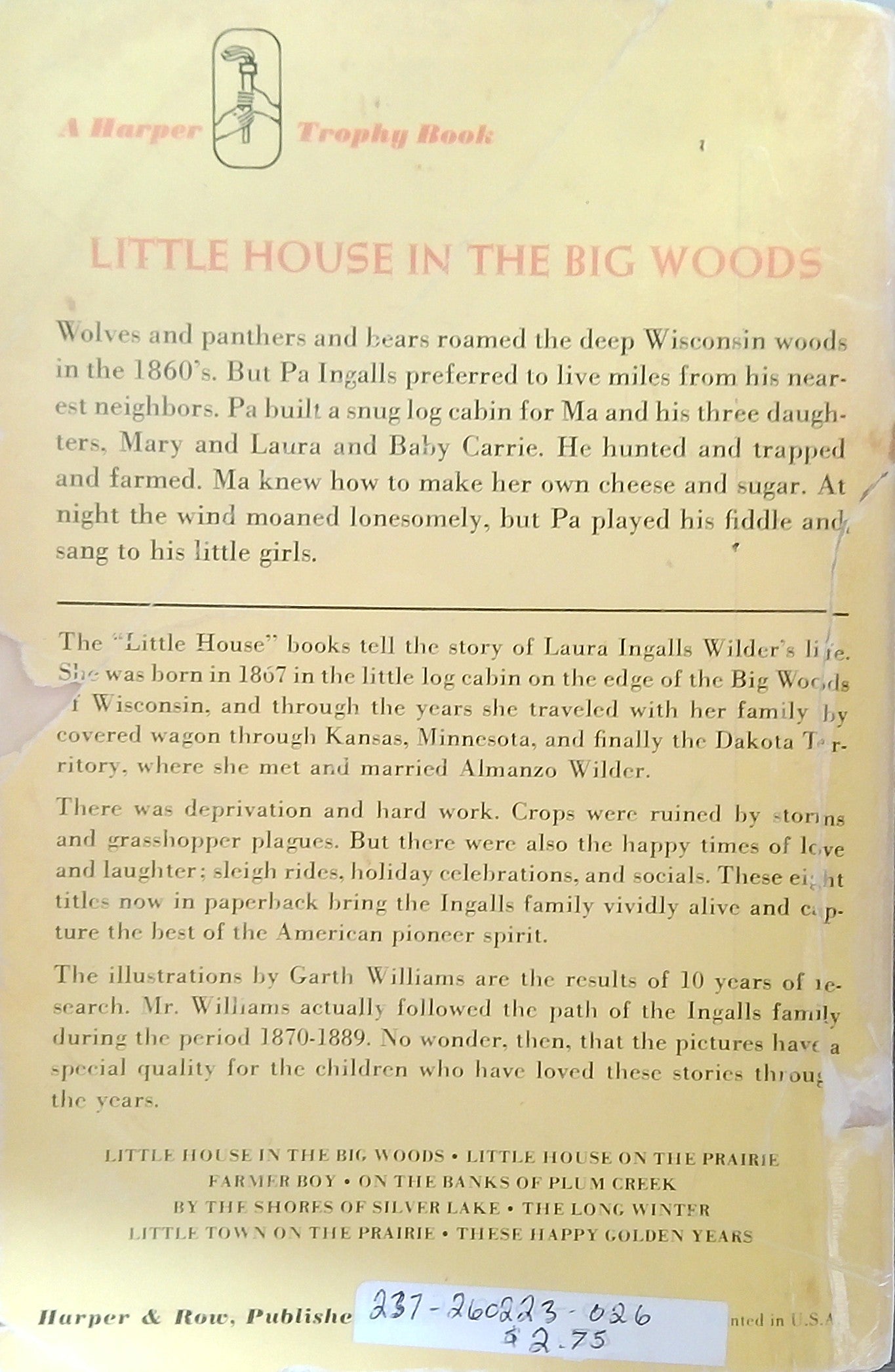 Little House In The Big Woods