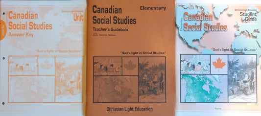 CLE Elementary Canadian Social Studies Set