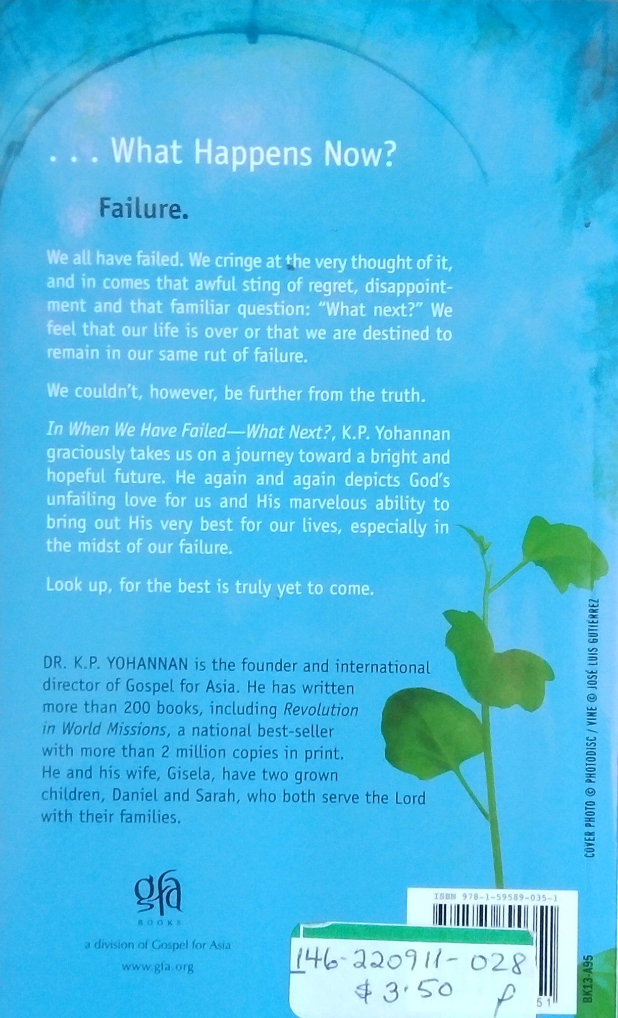 When We Have Failed- What Next?
