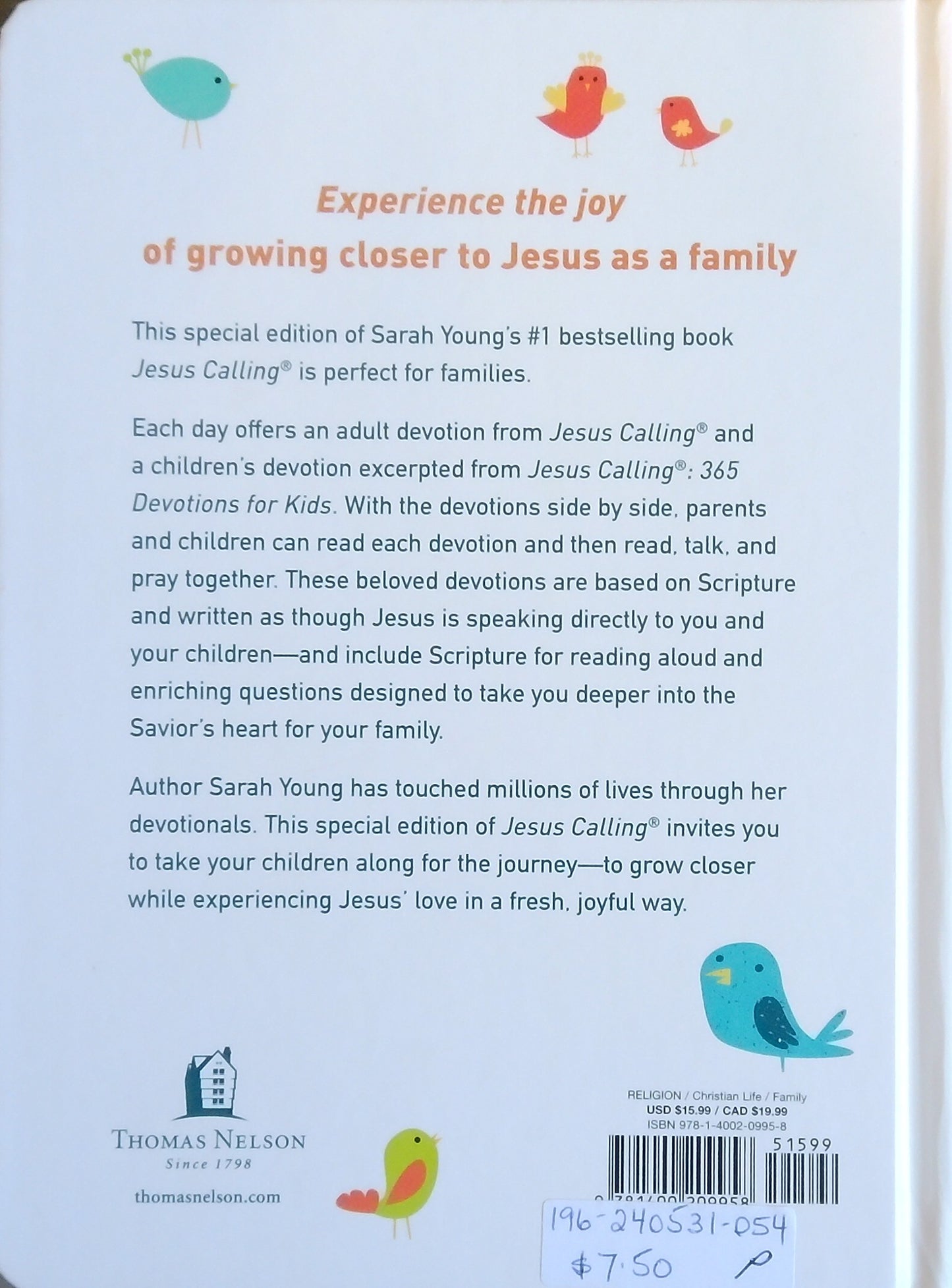Jesus Calling: Family Devotional