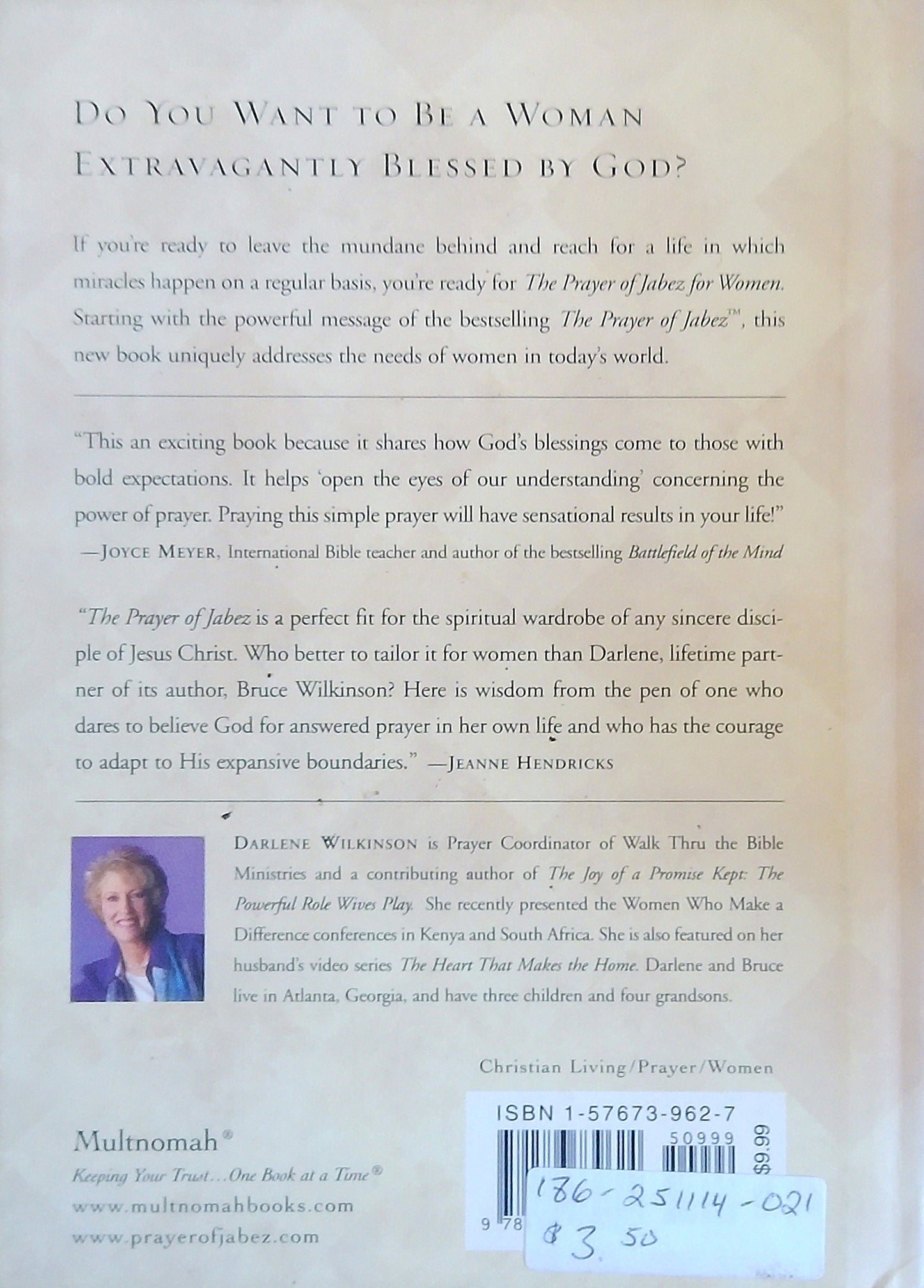 The Prayer Of Jabez For Women