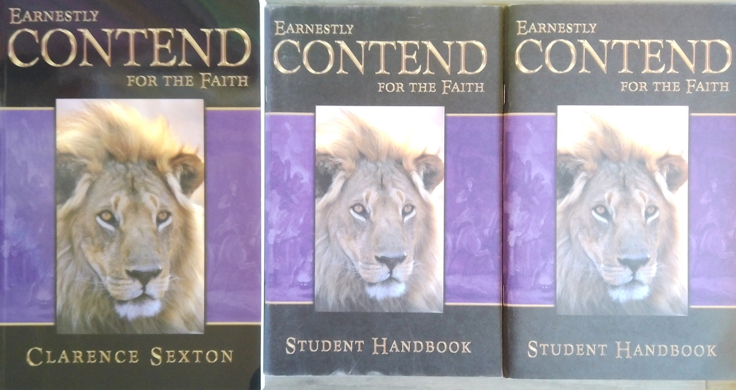 Earnestly Contend For The Faith Set