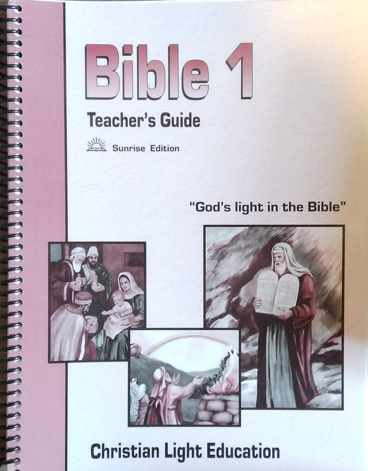 CLE Bible 1 Teacher's Guide