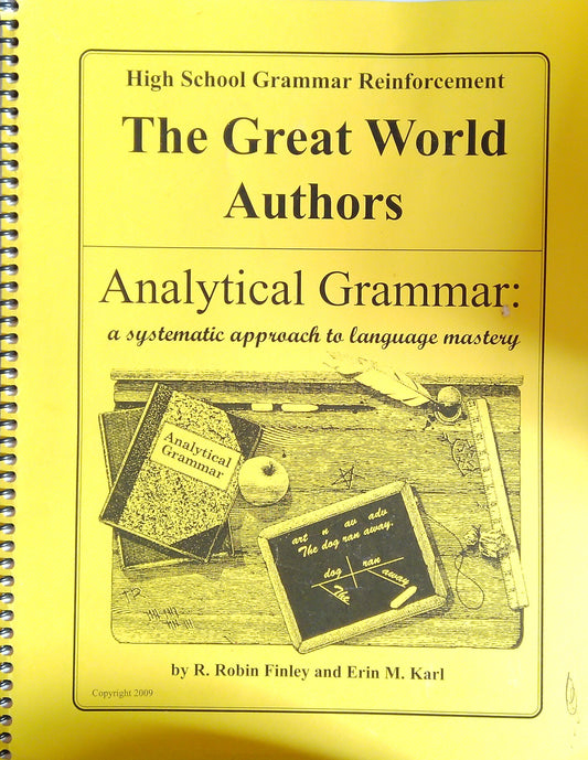 Analytical Grammar: The Great World Authors