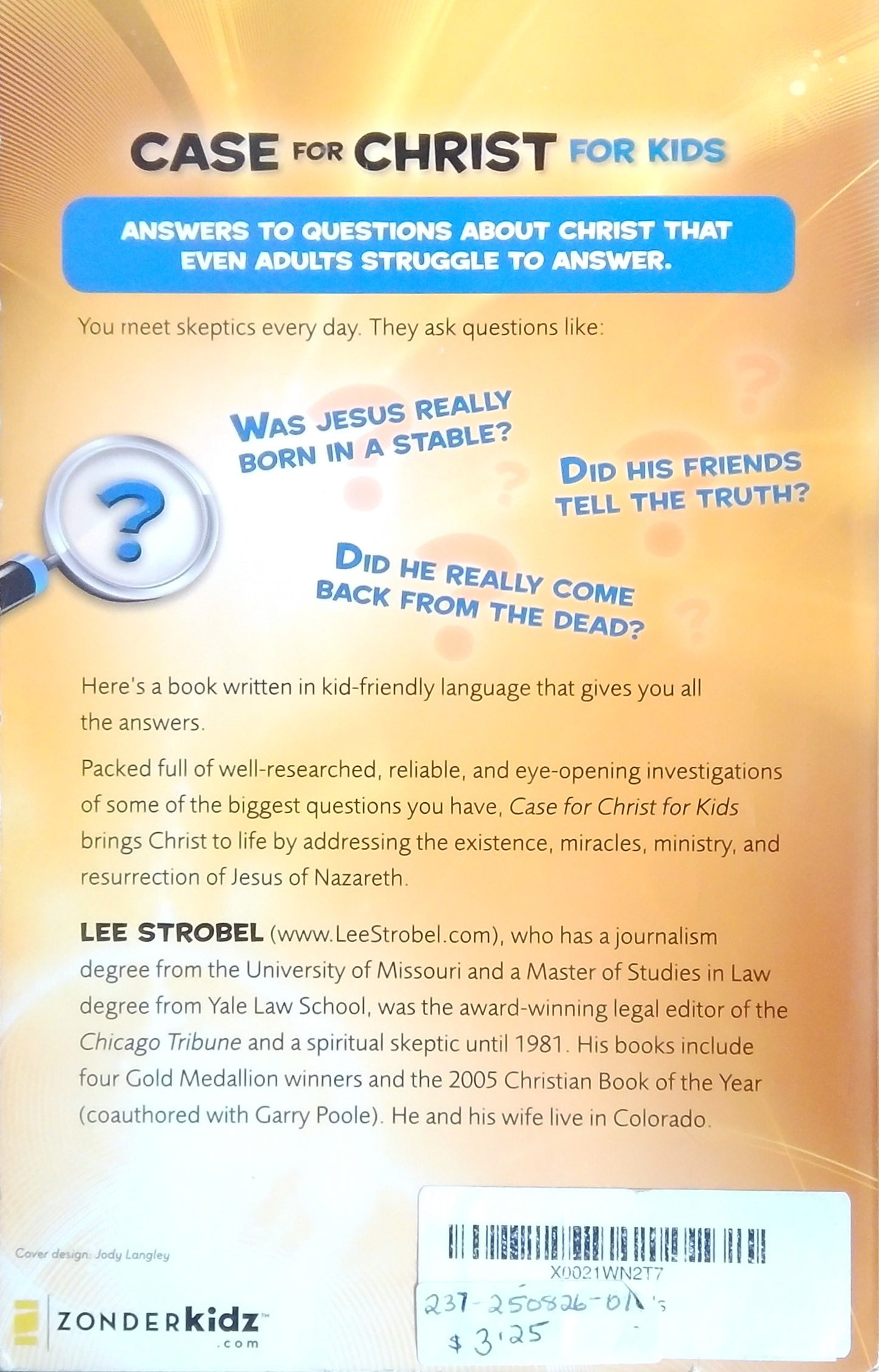Case For Christ For Kids