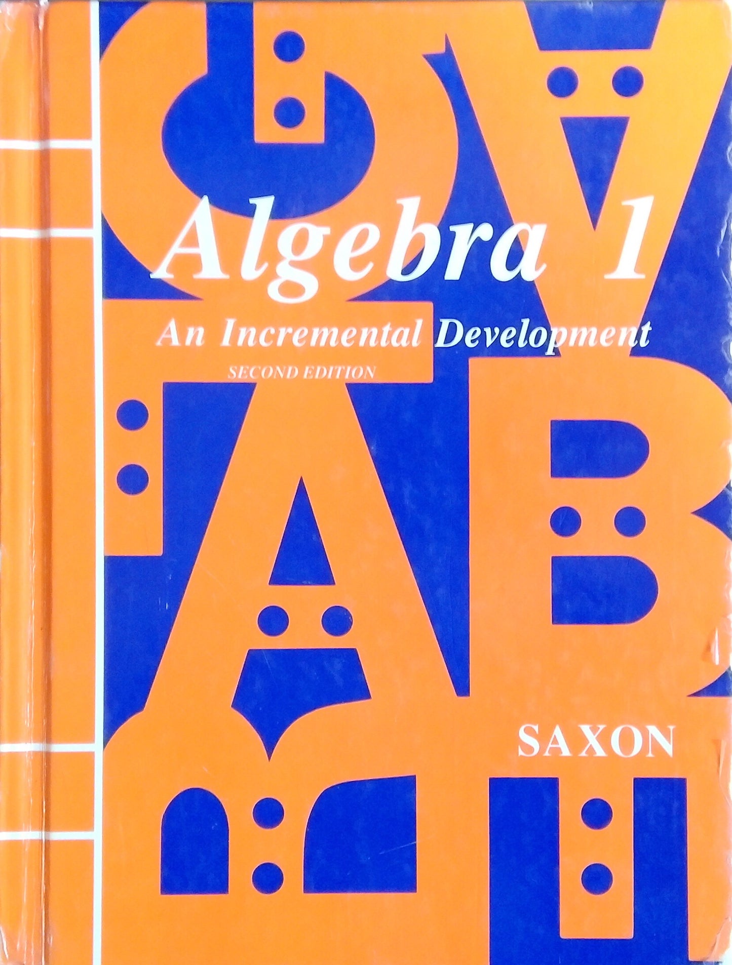 Saxon Algebra 1 Textbook