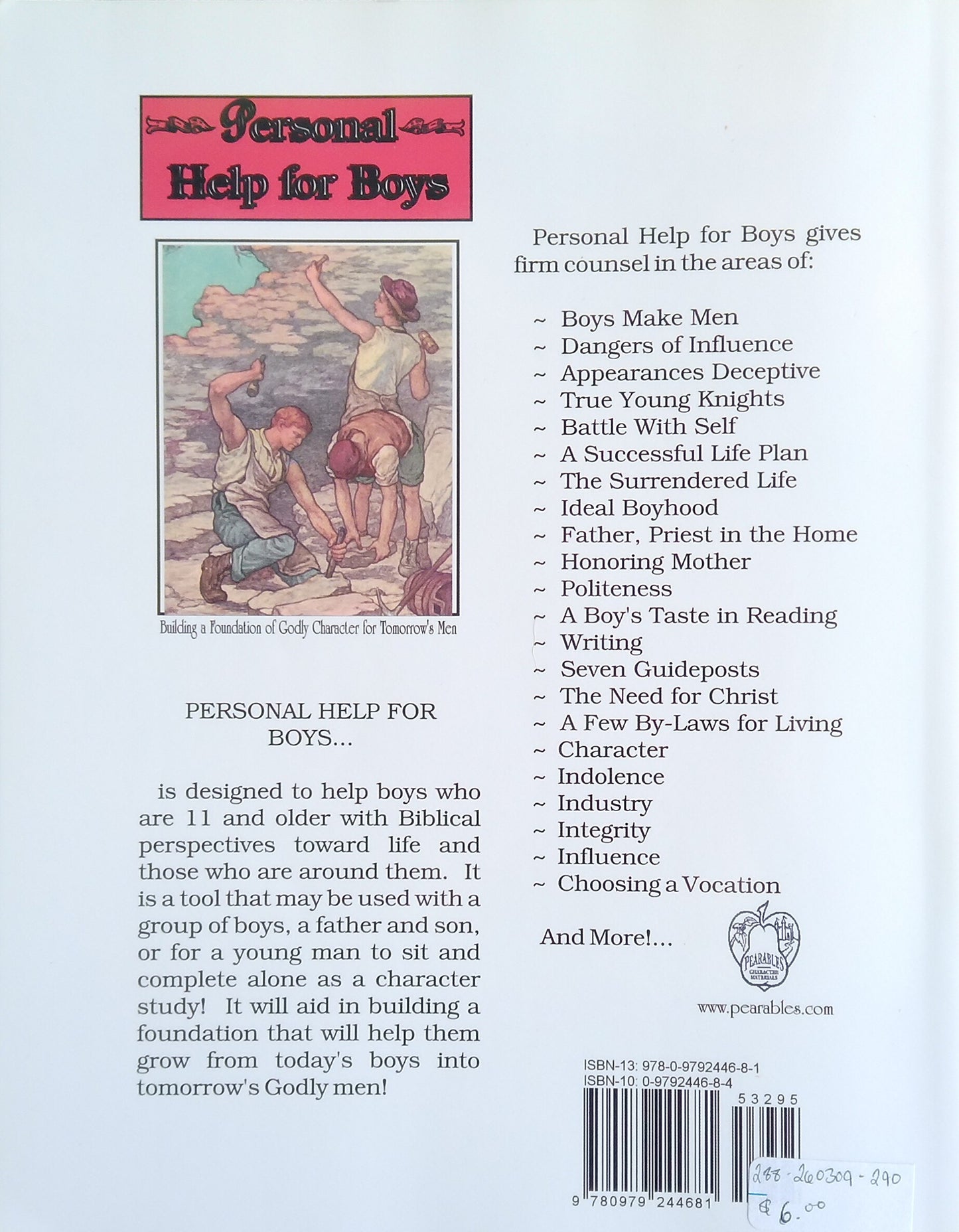 Personal Help For Boys