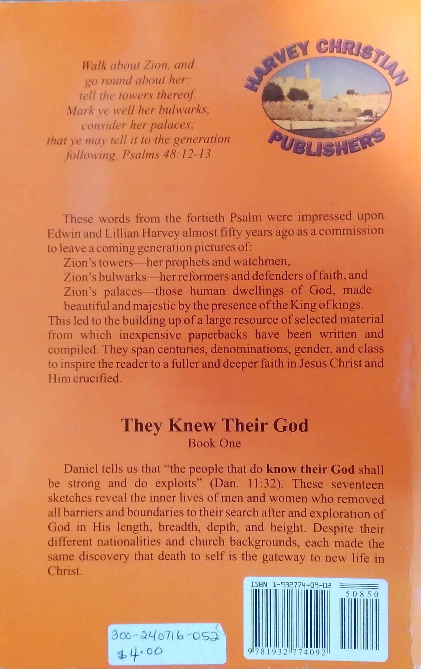 They Knew Their God Vol 1