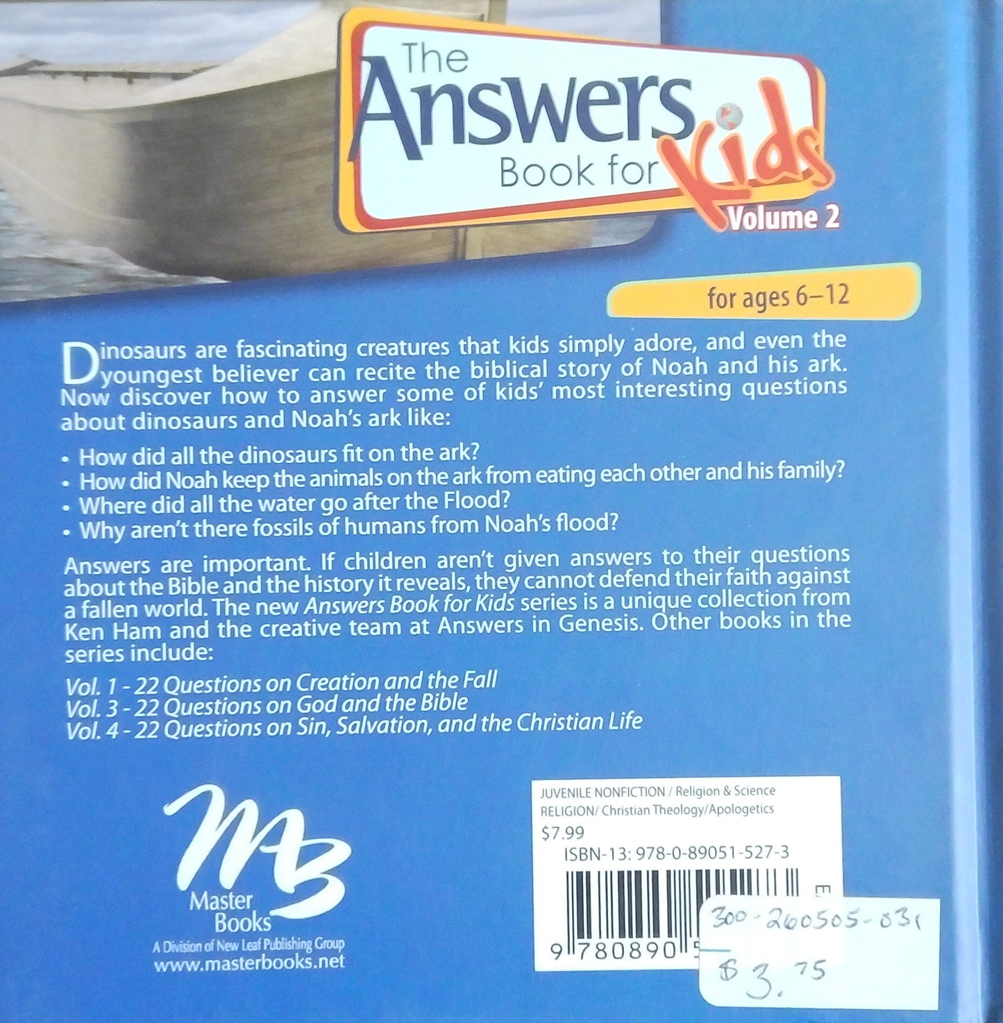 The Answers Book For Kids: Volume 2