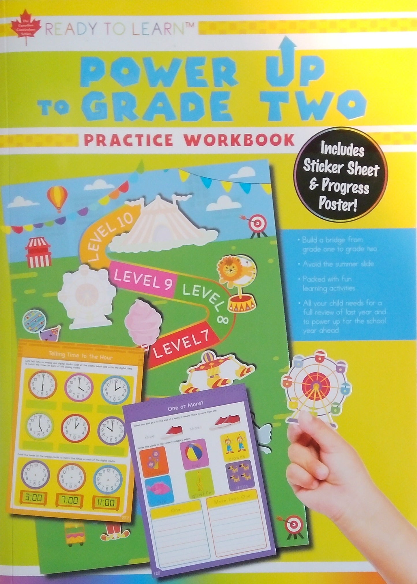 Power Up To Grade Two Practice Workbook