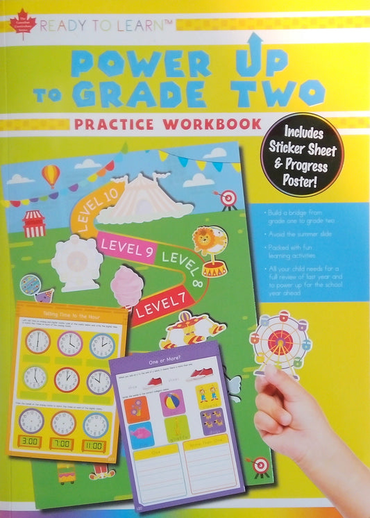 Power Up To Grade Two Practice Workbook