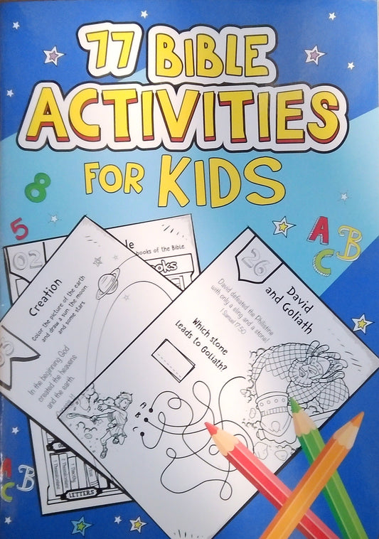 77 Bible Activities For Kids