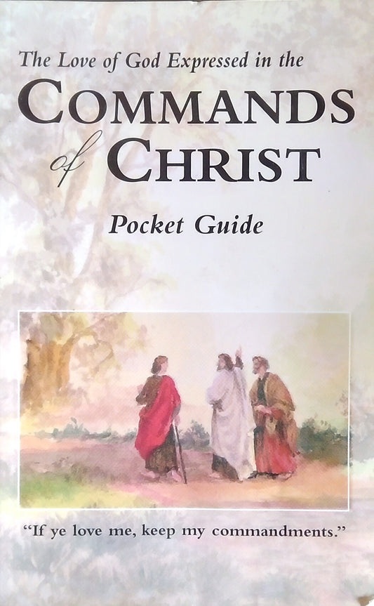 Commands Of Christ Pocket Guide