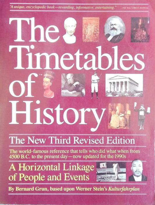The Timetables Of History