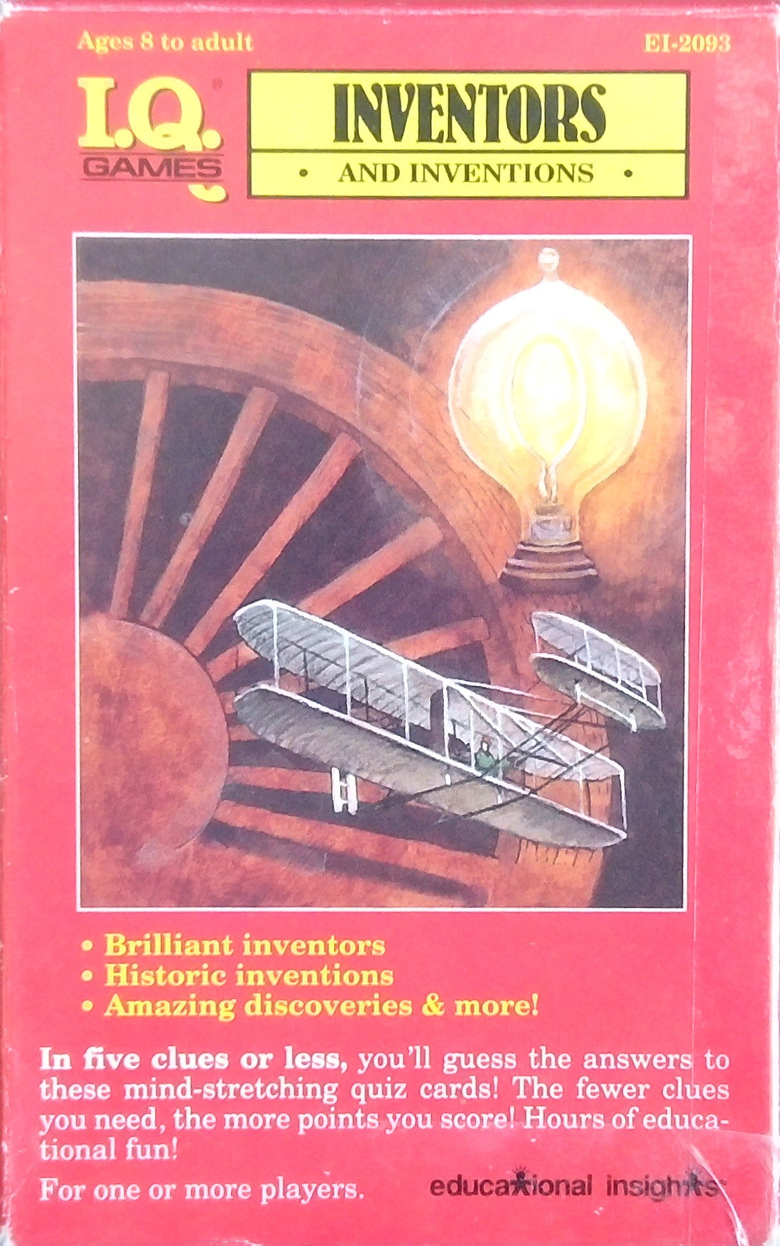 I.Q. Games: Inventors And Inventions