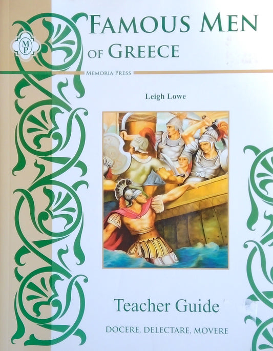 Famous Men Of Greece: Teacher Guide