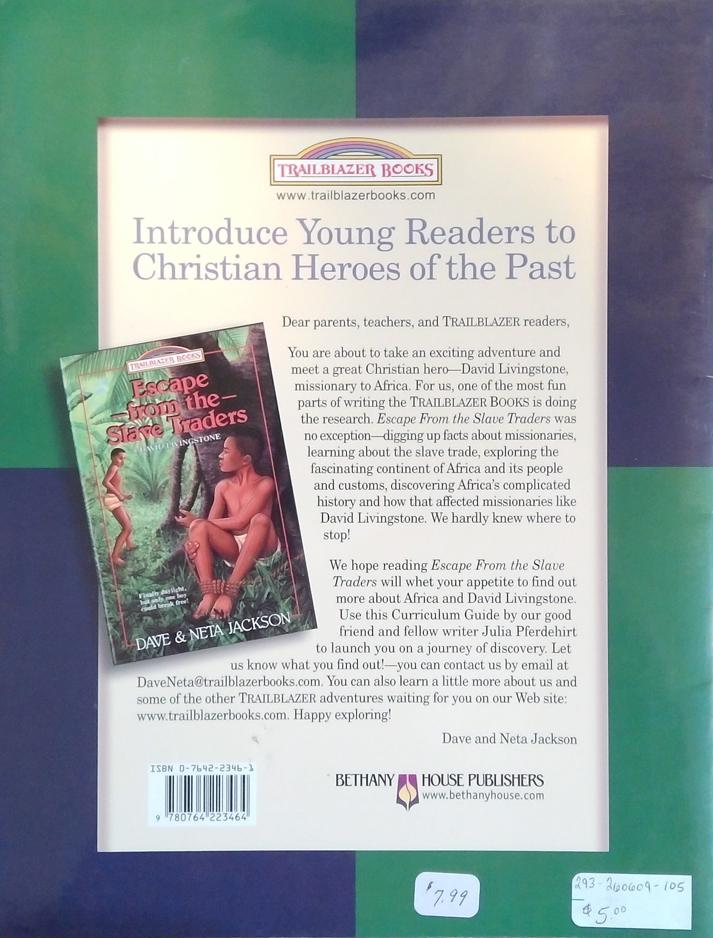 Curriculum Guide: David Livingstone