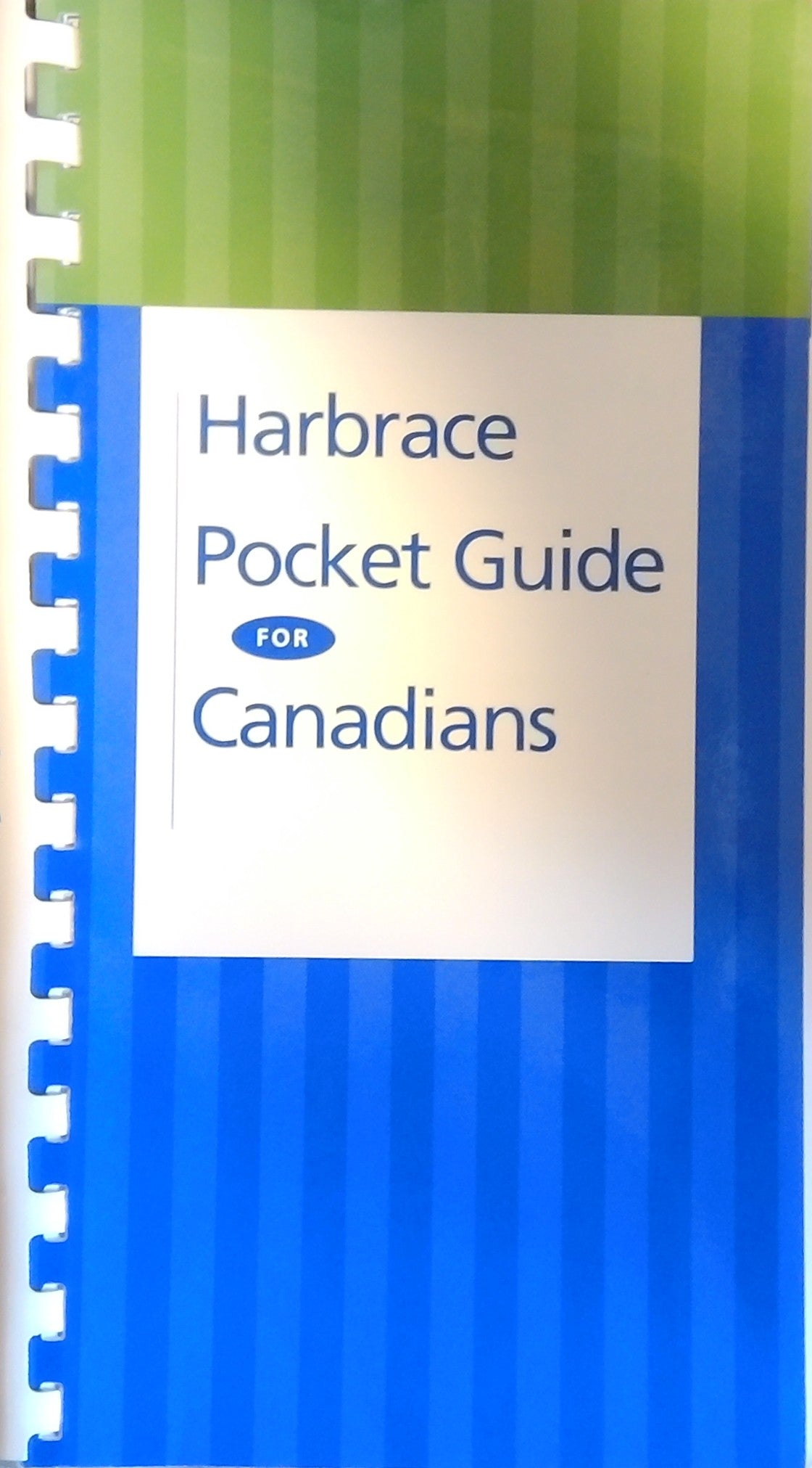 Harbrace Pocket Guide For Canadians