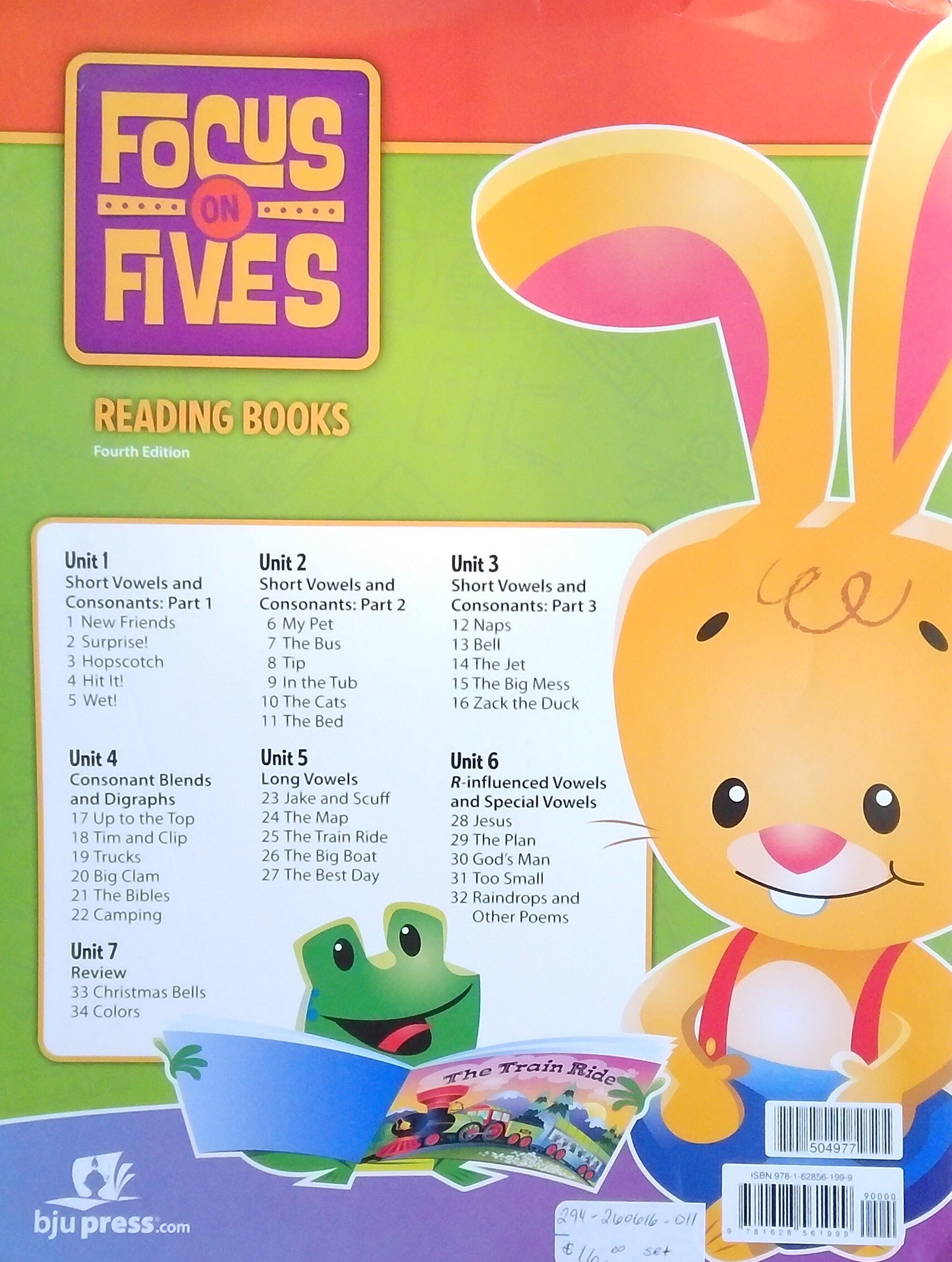 Focus On Fives Reading Books