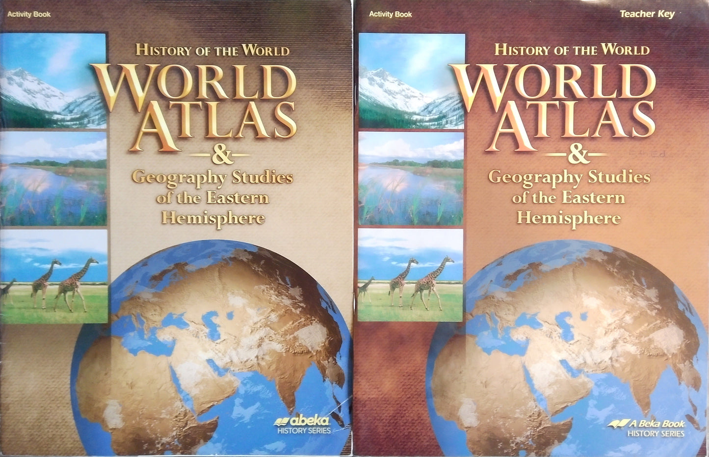World Atlas & Geography Studies Of The Eastern Hemisphere Bundle
