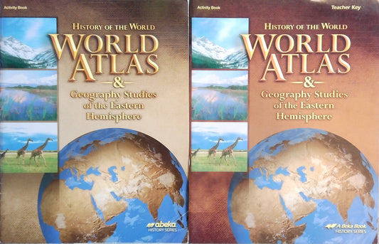 World Atlas & Geography Studies Of The Eastern Hemisphere Bundle