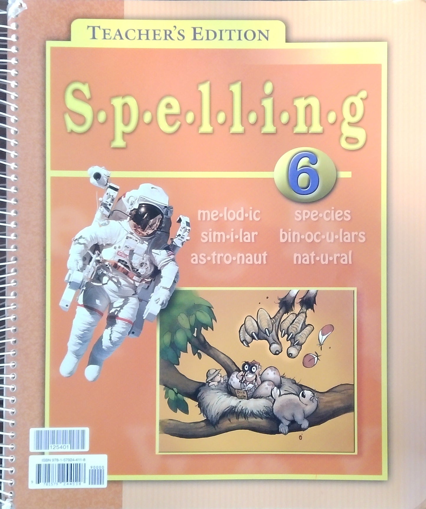 Spelling 6: Teacher's Edition