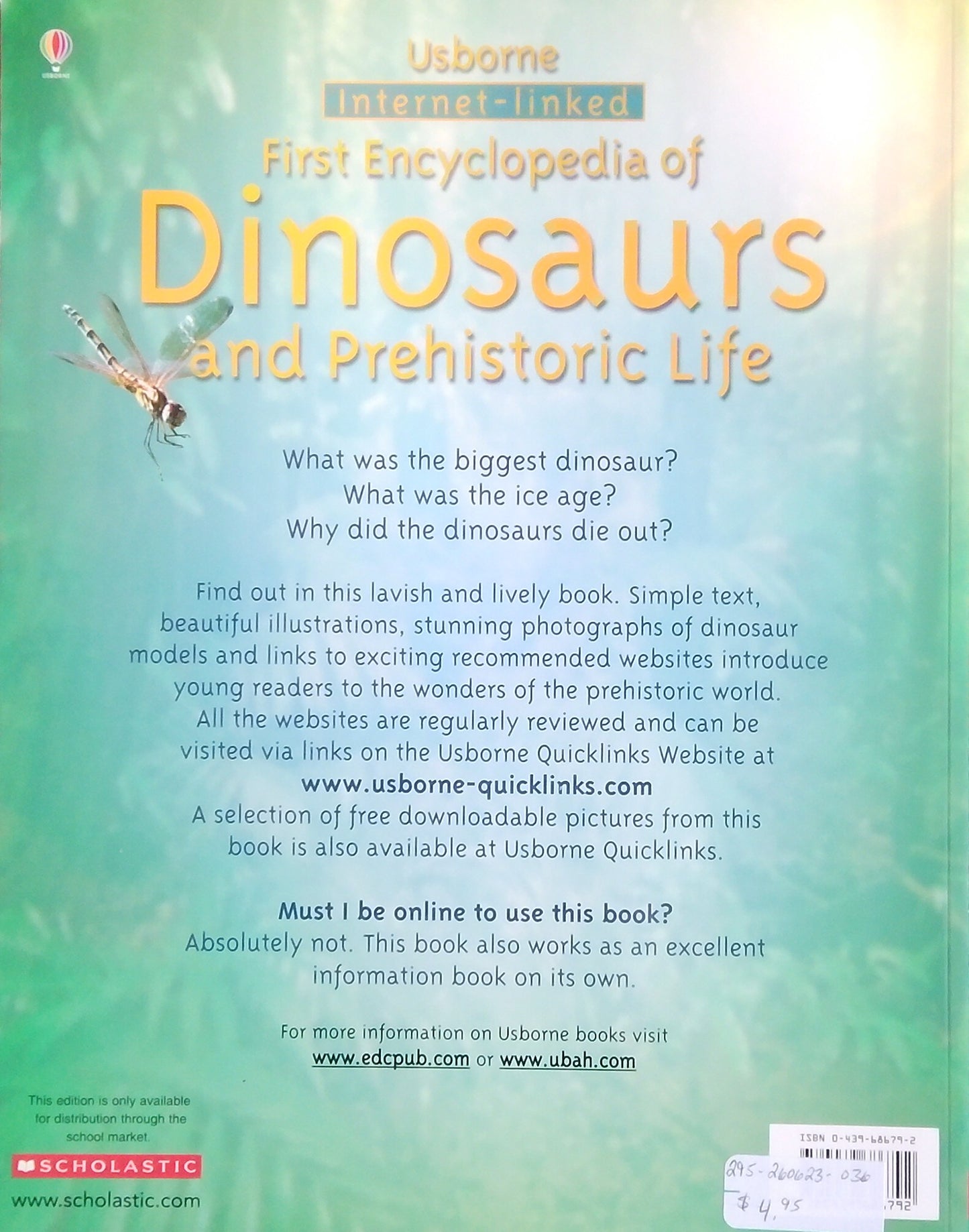 First Encyclopedia Of Dinosaurs And Prehistoric Life