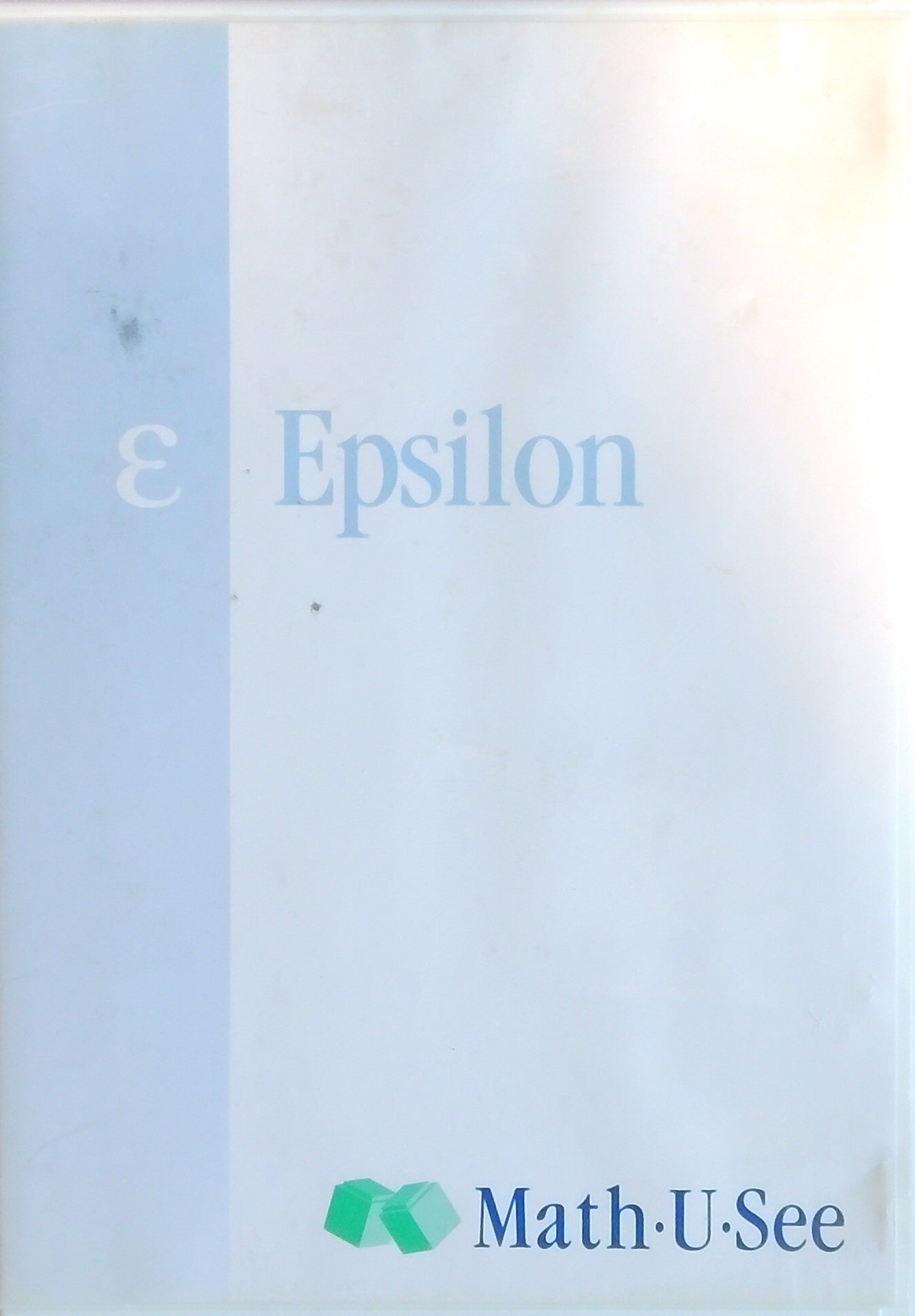 Math-U-See Epsilon DVD