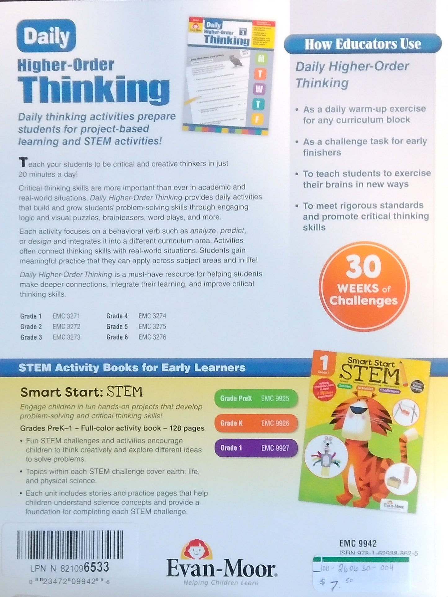 STEM Lessons & Challenges: Grade 2