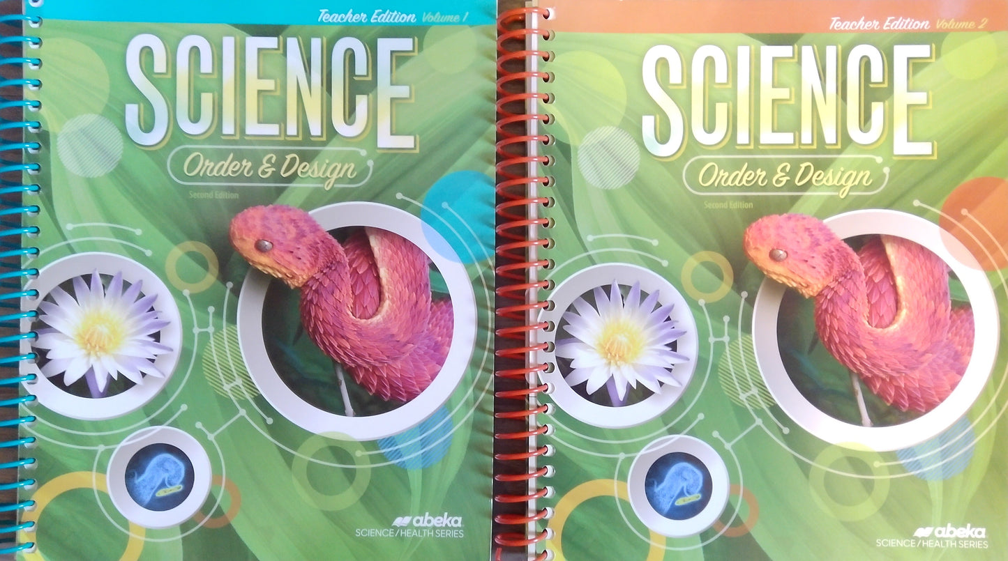 Science - Order & Design: Teacher Edition Bundle