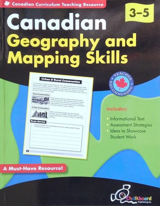 Canadian Geography & Mapping Skills